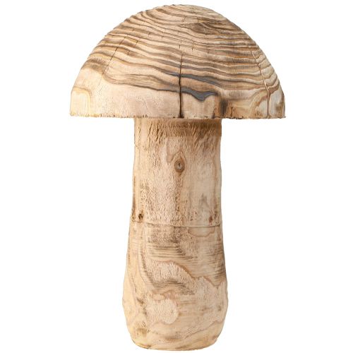 Product Large wooden mushroom decoration mushroom wood Paulownia Ø21cm H33cm