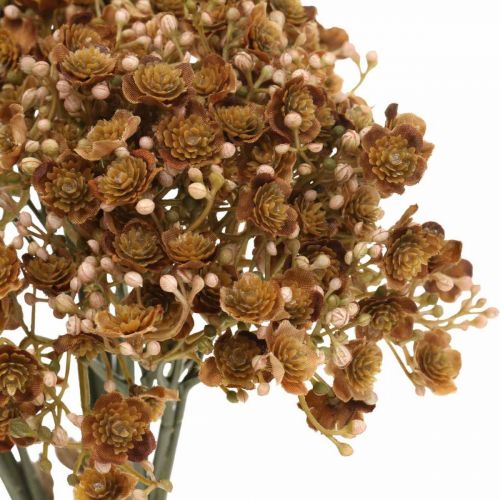 Product Gypsophila artificial brown for autumn bouquet 29.5cm 18p