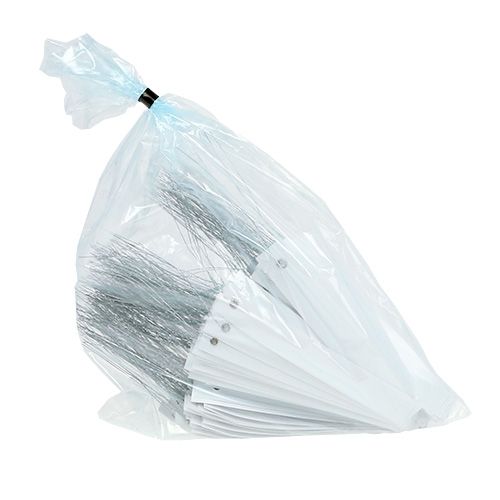 Floristik24 Hanging labels white 20mm x 140mm 250pcs