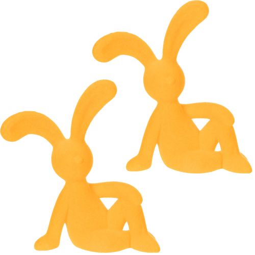 Product Decorative Easter bunny made of plastic, ideal as decoration and gift idea, 20cm, 2 pieces