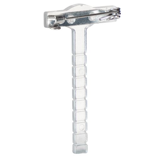 Product Wedding lapel pins transparent/silver 5 cm 50 pieces