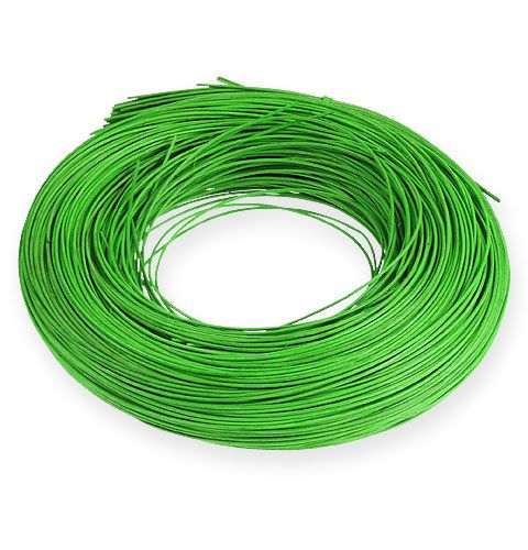 Floristik24 Rattan cane green 1.3mm 250g