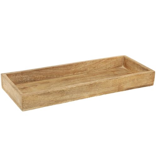 Floristik24 Wooden Tray Rectangular Decorative Tray Wood 39×15.5×4cm 2pcs