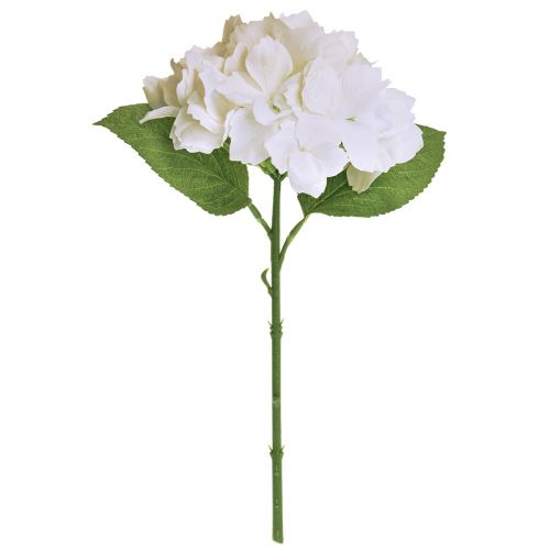 Floristik24 Hydrangeas Artificial White Artificial Flowers Real Touch Flowers 33cm