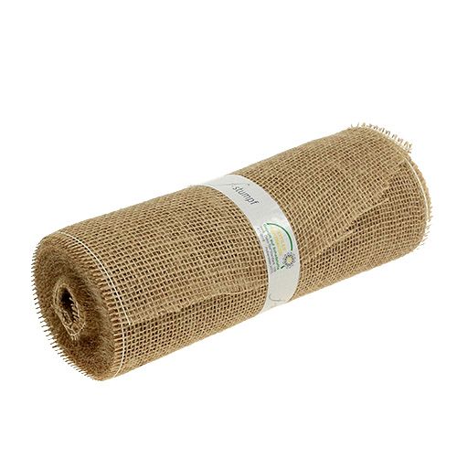 Product Table runner jute ribbon natural 30cm 10m