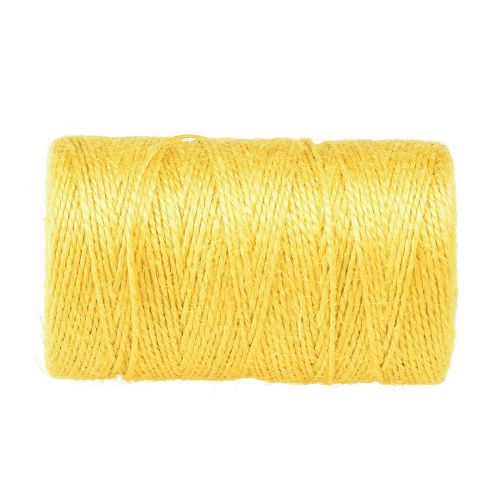 Product Jute ribbon jute cord ribbon jute decorative ribbon yellow Ø2mm 200m