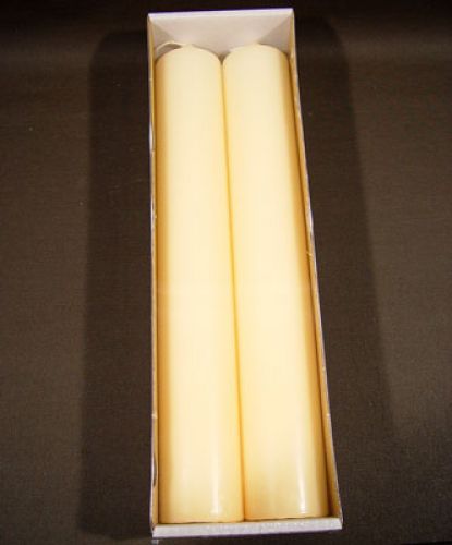 Floristik24 Altar candles 400/60 2 pcs. Cream