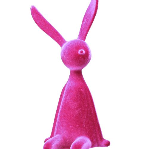 Product Edge Stool Rabbit Flocked Sitting Easter Bunny Pink 56cm