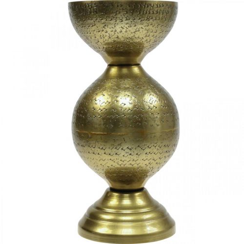 Product Candle holder oriental tealight holder metal 25cm