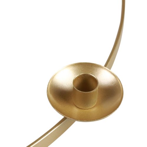 Product Candlestick hanging hanging candlestick gold Ø34cm H45cm