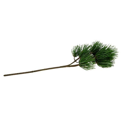 Floristik24 Artificially green pine branch 45cm