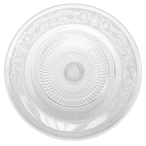 Product Classic glass cake plate on foot - Elegant for every celebration Ø 20cm