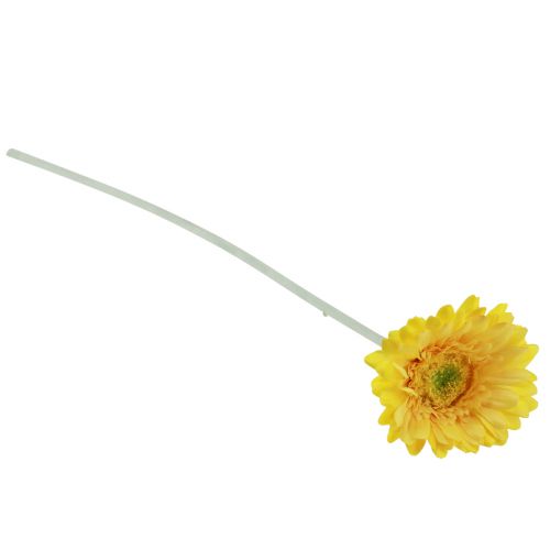 Product Artificial flowers Gerbera yellow 45cm