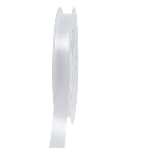 Floristik24 Curling ribbon white 19mm 100m