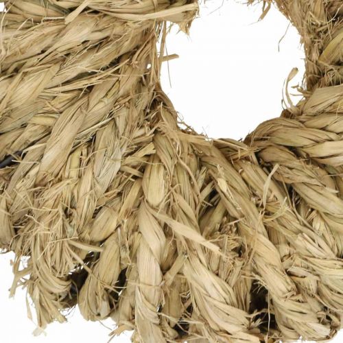Floristik24 Braided straw wreath Ø30cm deco wreath nature