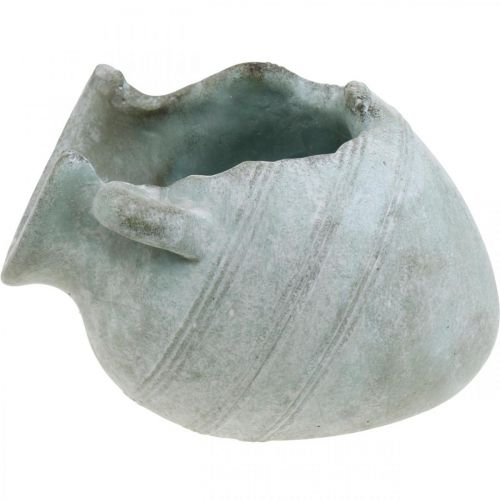 Floristik24 Decorative jug broken, planter, concrete decoration antique look L23cm