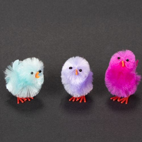 Product Easter chick set for cheerful spring decorations and crafts, 4cm, 10 pieces