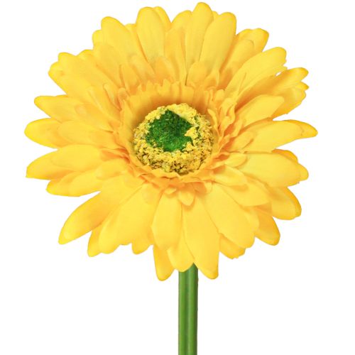 Product Artificial Flowers Gerbera Sun Yellow Garden Flower 47cm