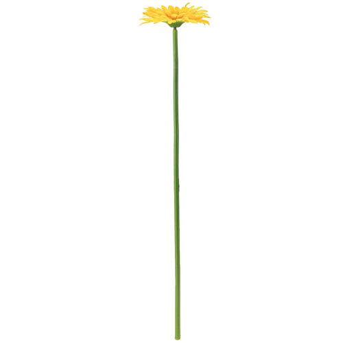 Product Artificial Flowers Gerbera Sun Yellow Garden Flower 47cm