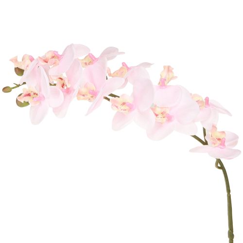 Product Artificial Orchids Light Pink Artificial Flowers Real Touch 58cm 2pcs