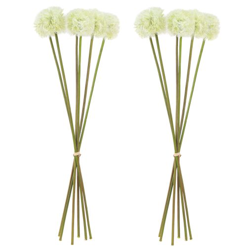 Product Artificial Dandelion Artificial Flowers White 48cm 12pcs