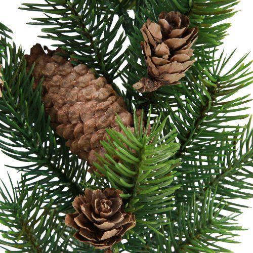 Product Artificial fir garland with cones Christmas garland 160cm