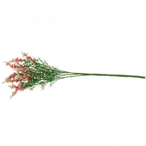 Floristik24 Artificial meadow flowers pink silk flowers artificial flowers 4pcs