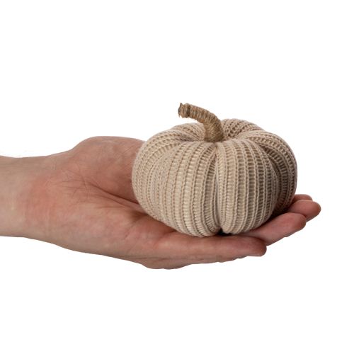 Product Decorative knitted pumpkins, autumn decoration, 10cm, 6 pieces