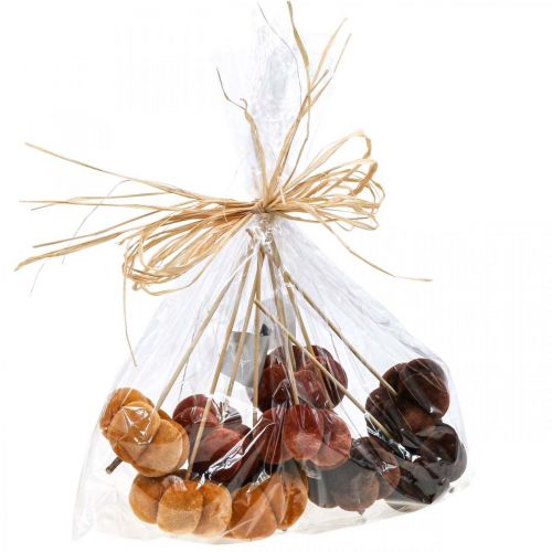 Product Decoration Pumpkin Decoration Plug Orange, Brown Soft Ø6.5m 9 pcs