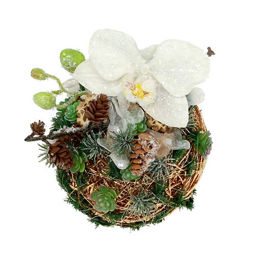 Floristik24 Balls to decorate gold Ø15cm