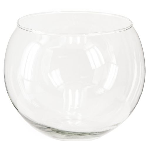 Product Ball vase glass vase clear round table vase flower vase Ø15.5cm H12.5cm