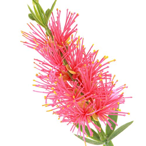 Product Artificial Flowers Red Carmine Bottlebrush 70cm 3pcs