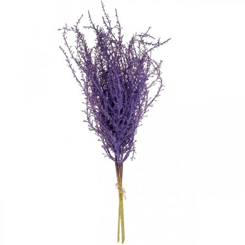 Product Artificial plants purple dry grass artificially flocked 62cm 3pcs