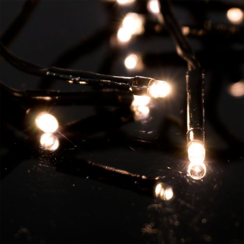 Product LED light chain for outside 288er 2.4m black/warm white