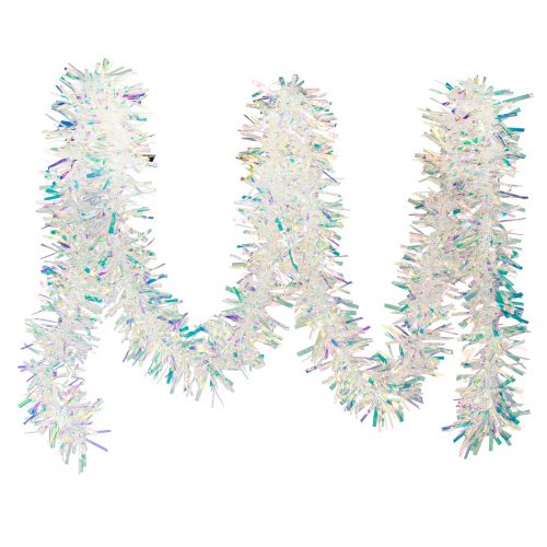 Tinsel Garland Christmas New Year&#39;s Eve Iridescent 260cm