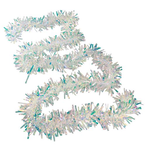 Product Tinsel Garland Christmas New Year&#39;s Eve Iridescent 260cm