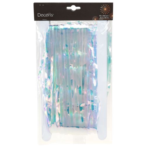 Product Tinsel iridescent tinsel curtain 90×200cm 2pcs