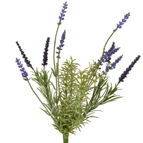 Product Lavender Decoration Artificial Bunch Artificial Plants Purple 36cm