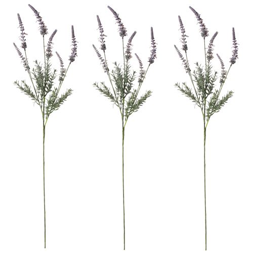 Product Lavender decoration with flowers artificial flower on long stem 82cm 3pcs