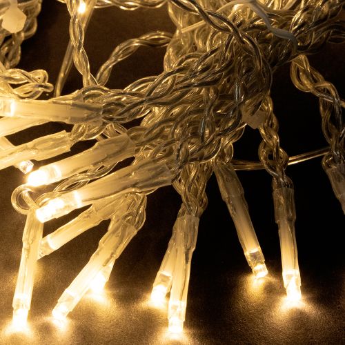 Product Light curtain 120 LED light chain warm white 100×180cm