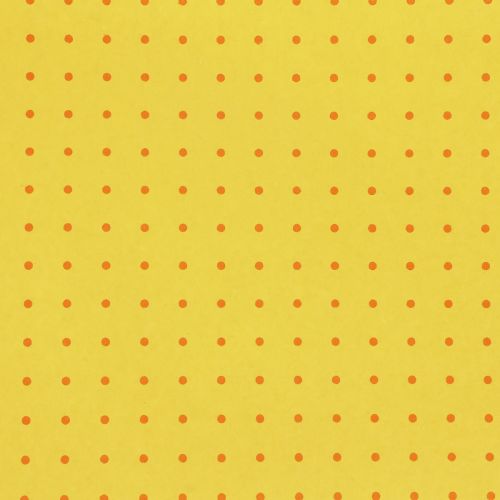 Product Cuff paper tissue paper yellow dots 25cm 100m
