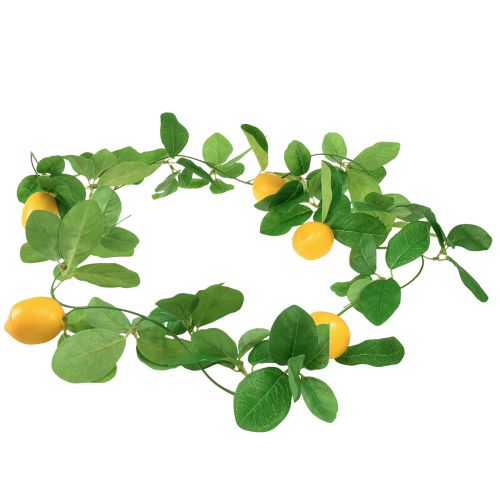 Floristik24 Mediterranean decoration garland lemon decoration artificial 165cm