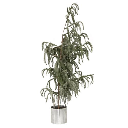 Product Mini Christmas tree in pot snowed winter 45x110cm