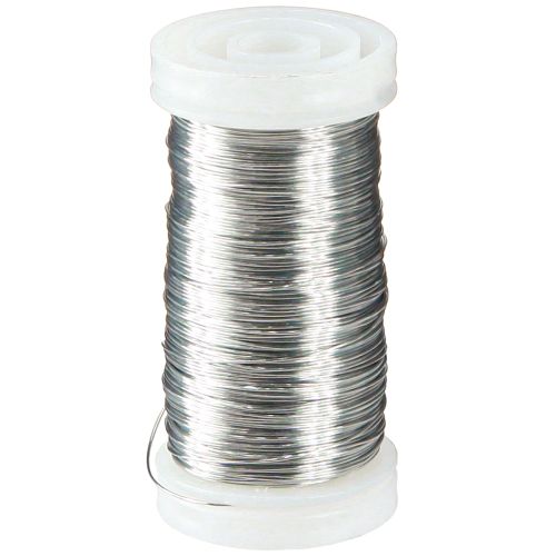 Product Myrtle wire silver galvanized 0.37mm 100g