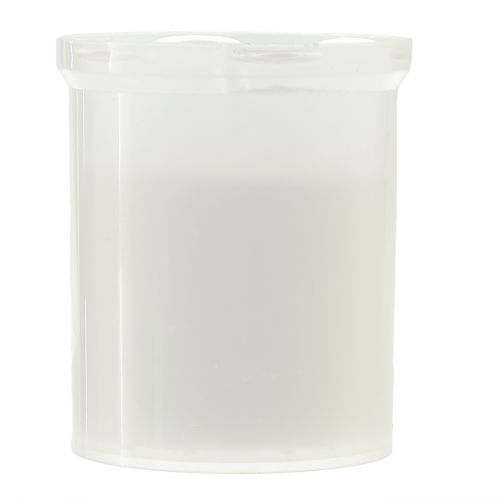 Product Refill candles for grave lights white 22h H6.5cm 15pcs