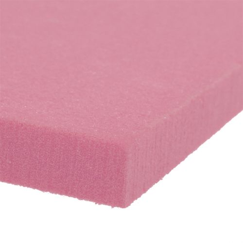 Floristik24 Floral foam designer panels plug-in size old pink 34.5cm × 34.5cm 3pcs