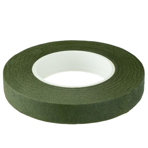 Product OASIS® Flower Tape, self-adhesive flower tape, moss green W13mm L27.5cm 2 pcs