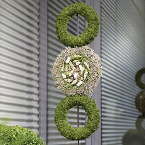 Product Floral Foam Ring Wreath H4cm Ø30cm 4 pcs