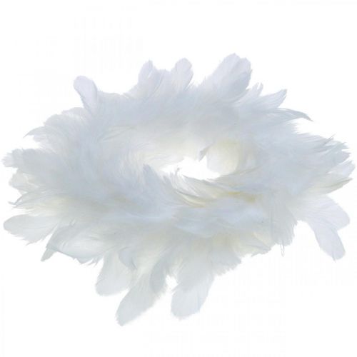 Floristik24 Easter decoration spring wreath white Ø16cm spring decoration