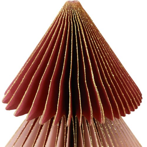 Product Paper Christmas tree Paper Christmas tree Bordeaux H30cm